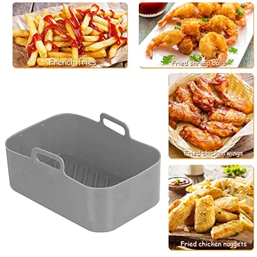 Air Fryer Silicone Pot - food-grade silicone 2 PCS