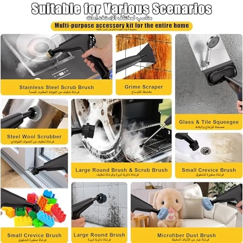 Pressurized Steam Cleaner - 3 BAR 1700ML