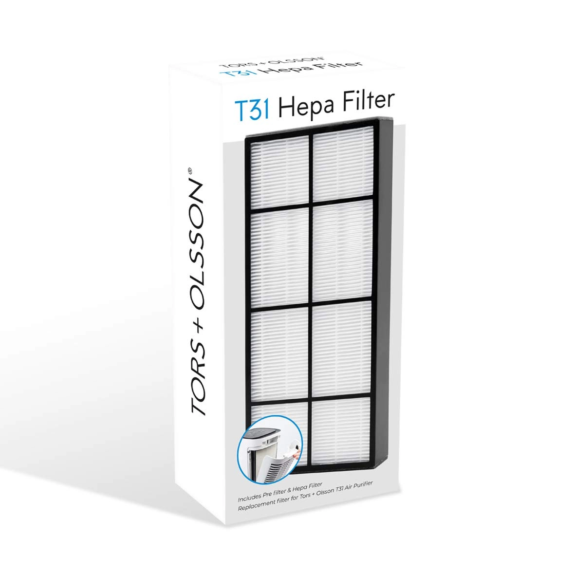 T31 Replacement Filter - HEPA Carbon Filter