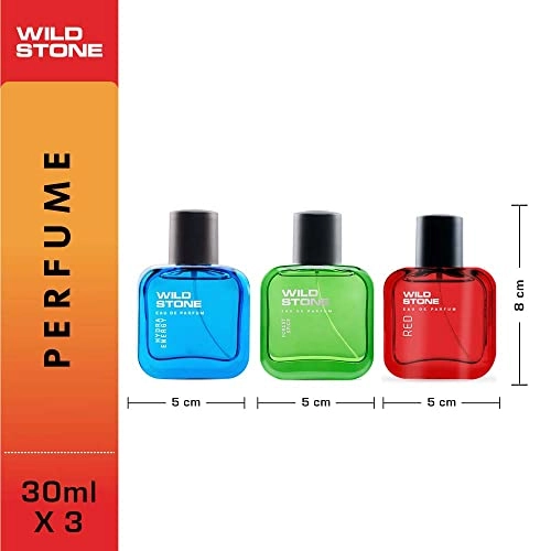 Forest Spice Eau de Parfum 30ml + Hydra Energy Eau de Parfum 30ml + Red Eau de Parfum 30ml