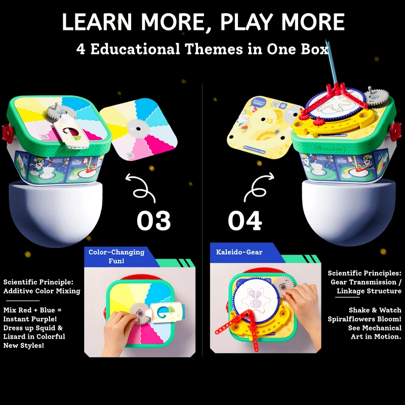 Light & Gears Steam Kit Science - 3 years+