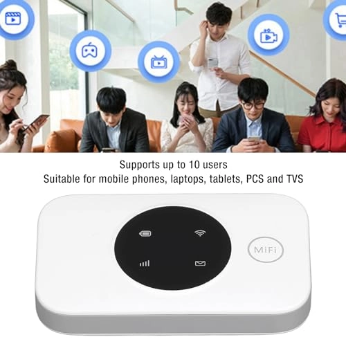 4G Portable WiFi Router - 150Mbps 802.11 b/g/n