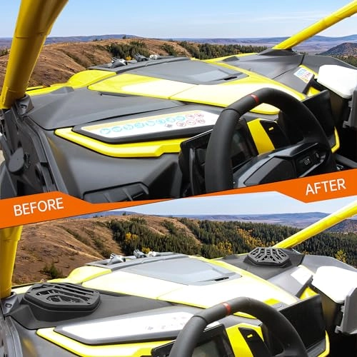 Front Dash Speaker Pods - Can-Am Maverick R 2024+