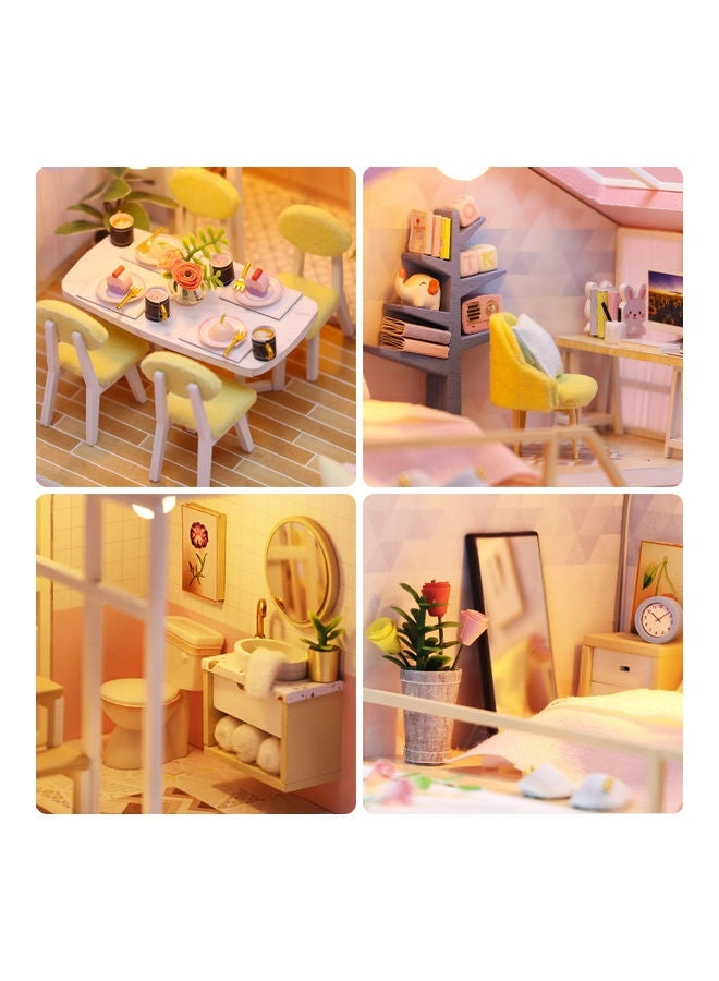 Miniature Doll House - Pink