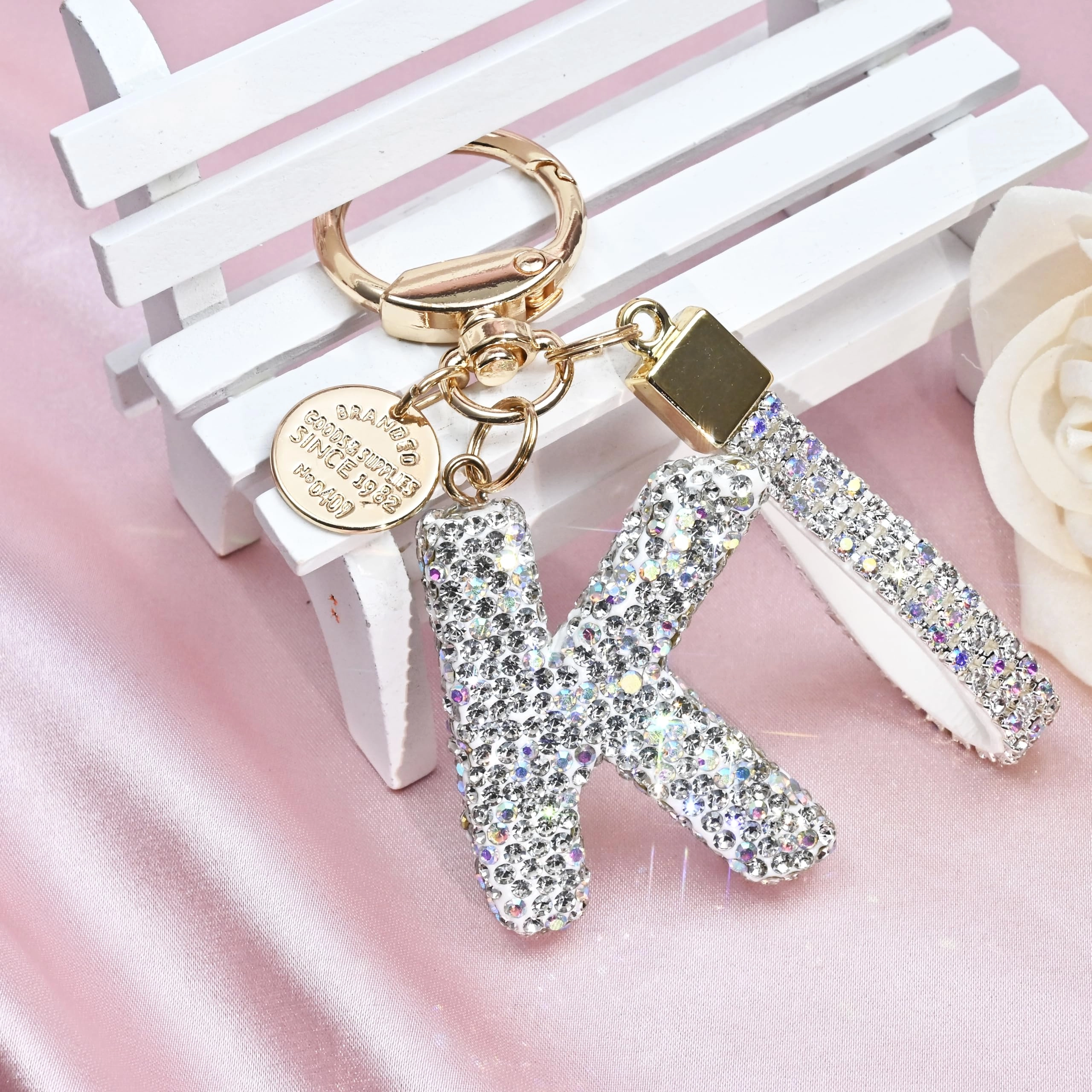 Initial Letter Keychain - Letter