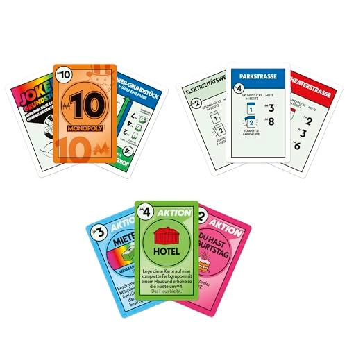 Monopoly Deal - Card Game (German)