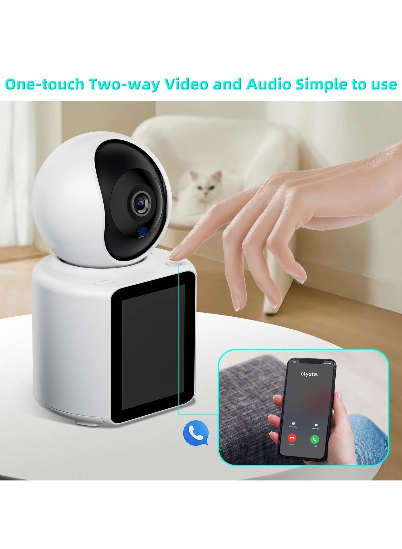 Video Call Security Camera