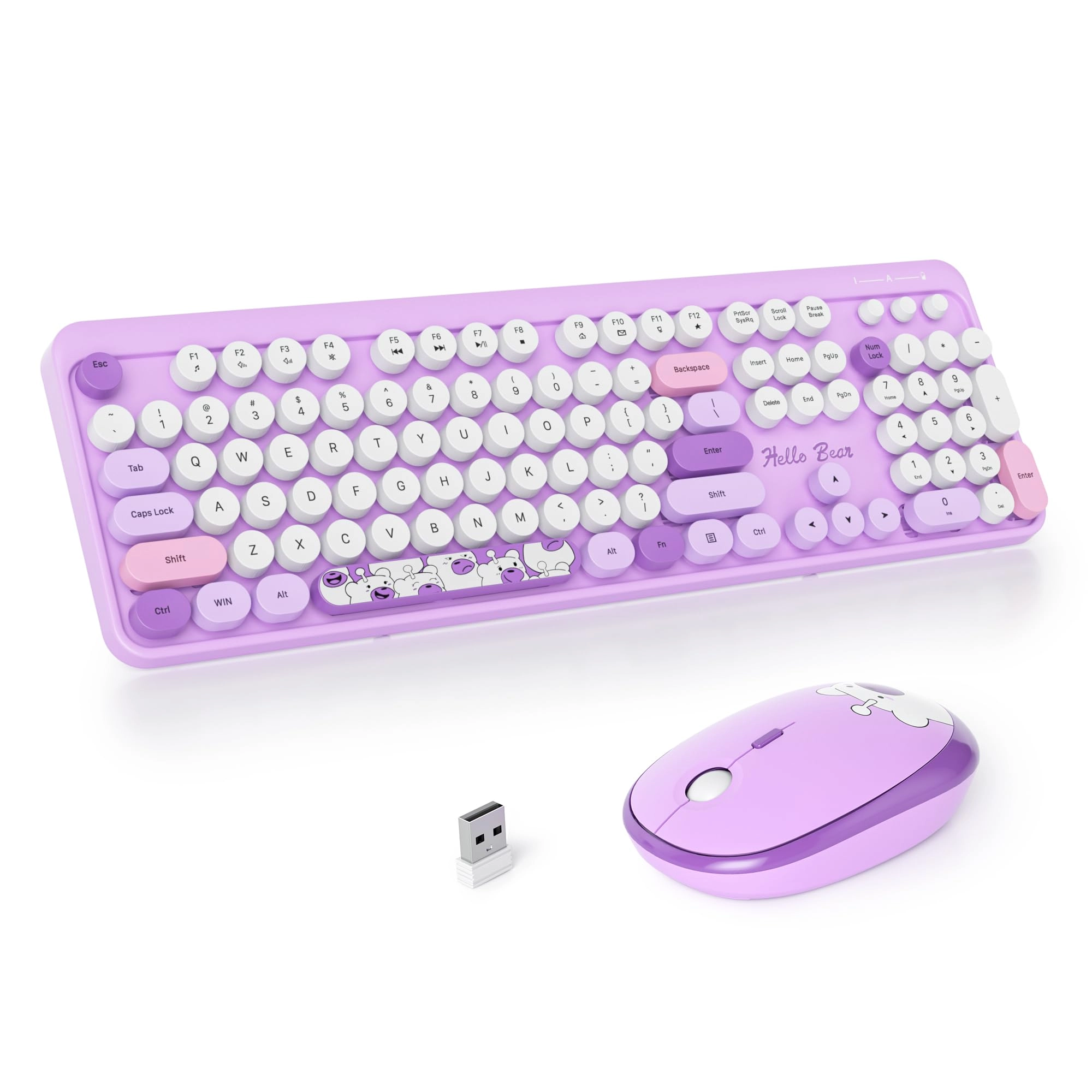 Wireless Keyboard & Mouse Set - US Wireless