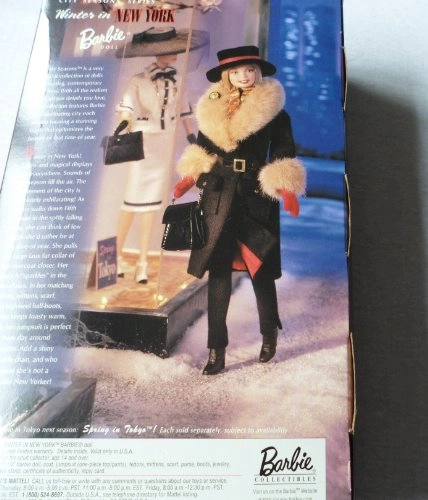 Barbie Winter In New York - Collector Doll Ages 15+