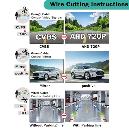 Rear Camera - Night Vision RCA 1280*720