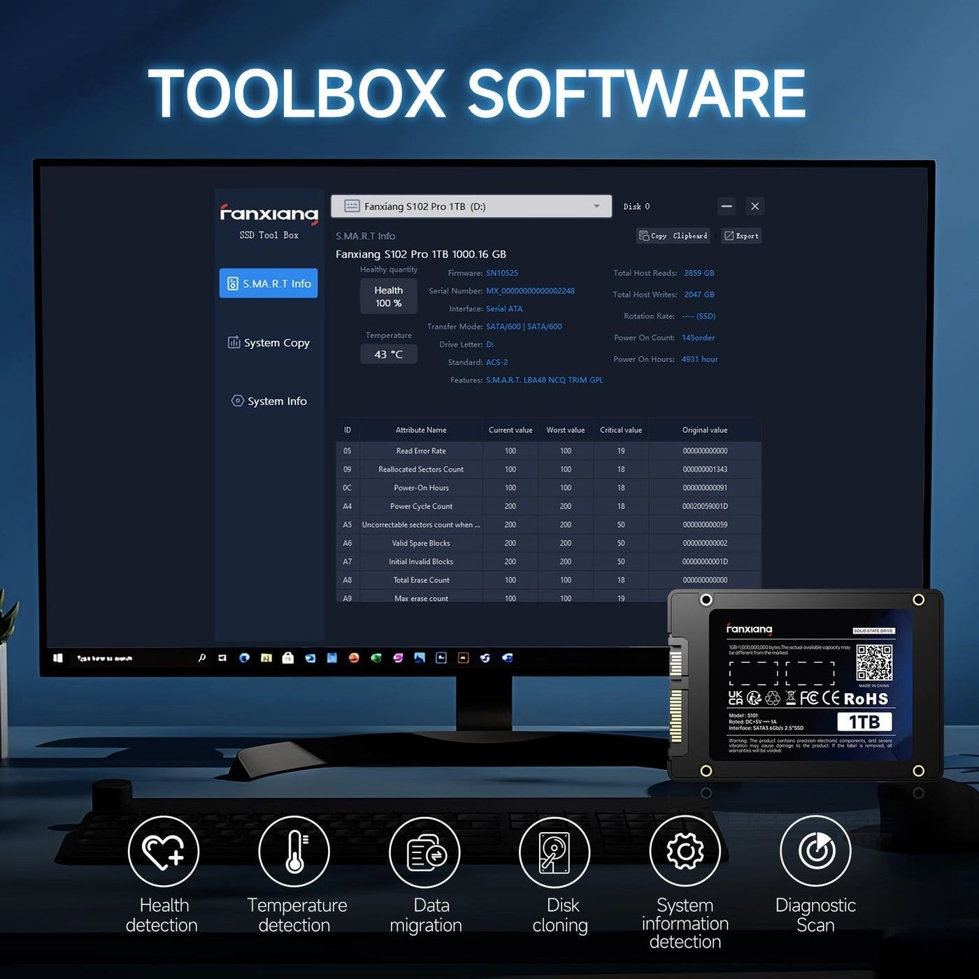 S101 - 256GB 2.5-inch