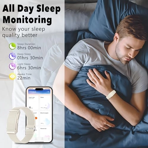 Smart Bracelet - 100+ Sport Modes 24/7 Continuous Heart Rate