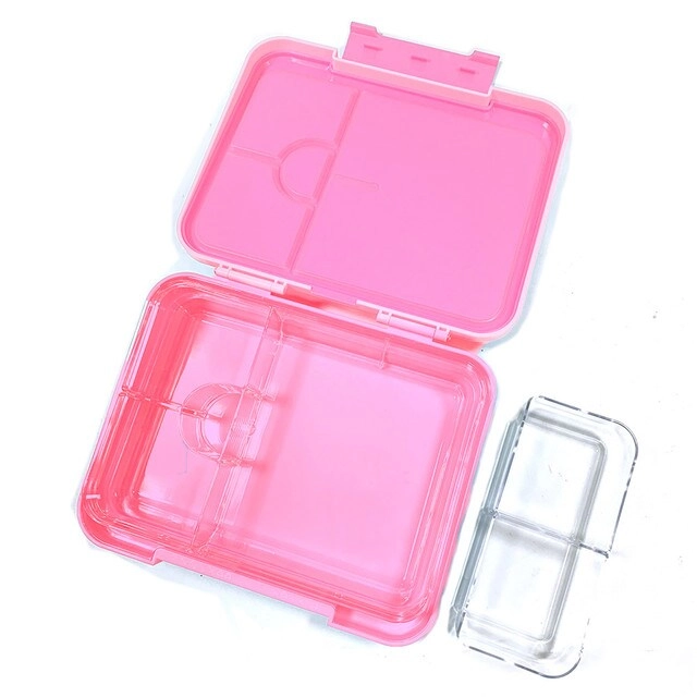 6 & 4 Convertible Bento Lunch Box - Butterfly Purple