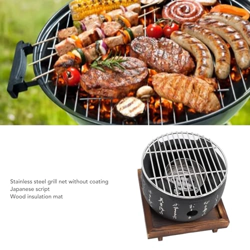Mini BBQ Grill - charcoal