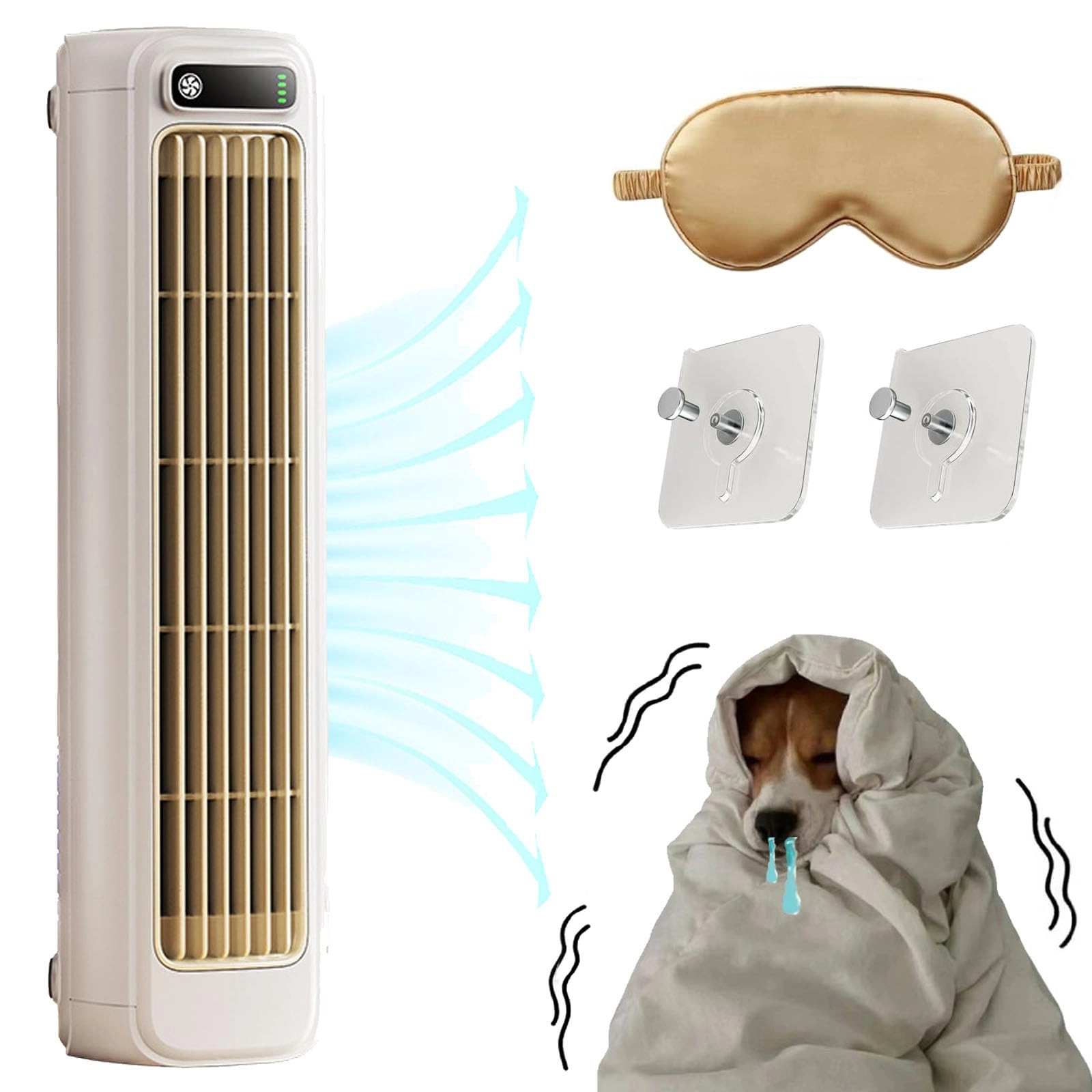 LEFORUP Cooling Ace - Rechargeable 3 Speeds