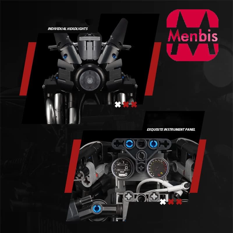 Motorcycle Building Block Kit - auto