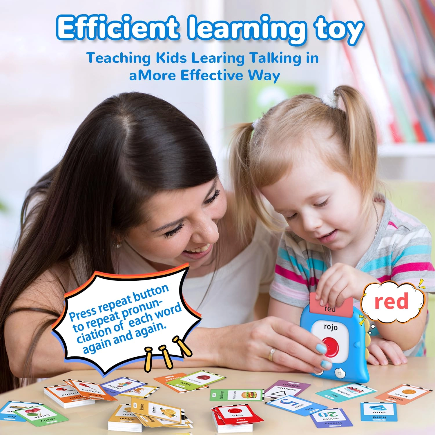 Talking Flash Cards - 2-6 280 pieces