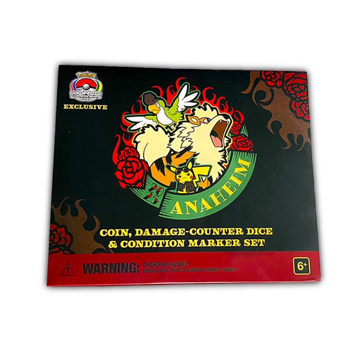 Compatible Dice Damage Counter Poison & Burn Marker - Trainer Toolkit Set