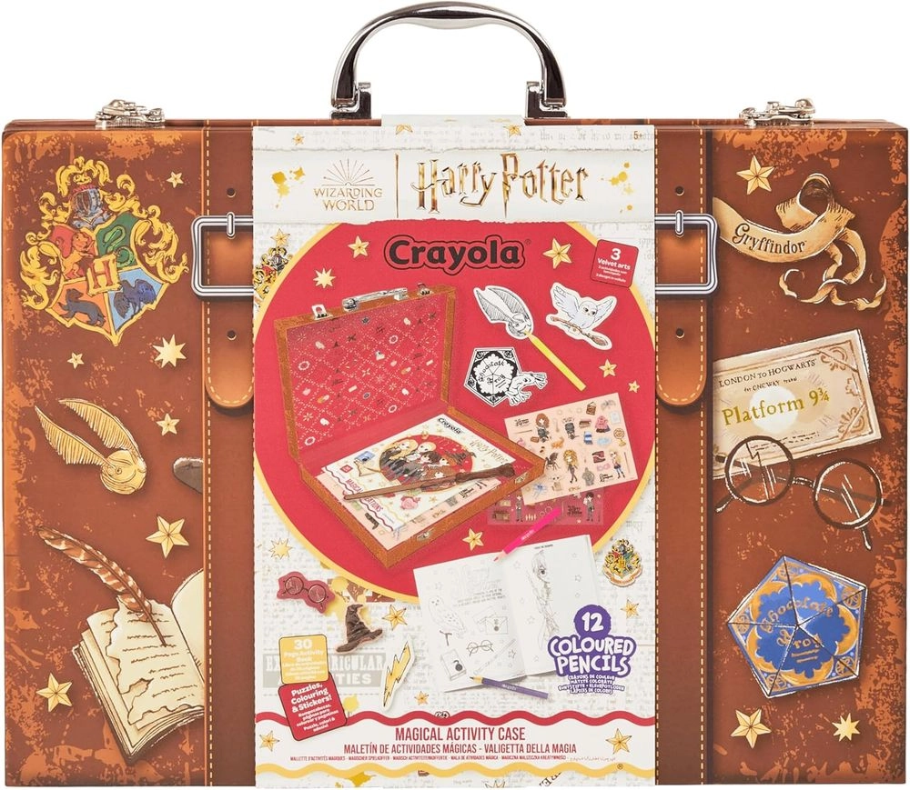 Crayola Harry Potter Magic Activity Briefcase - 12 mini pens