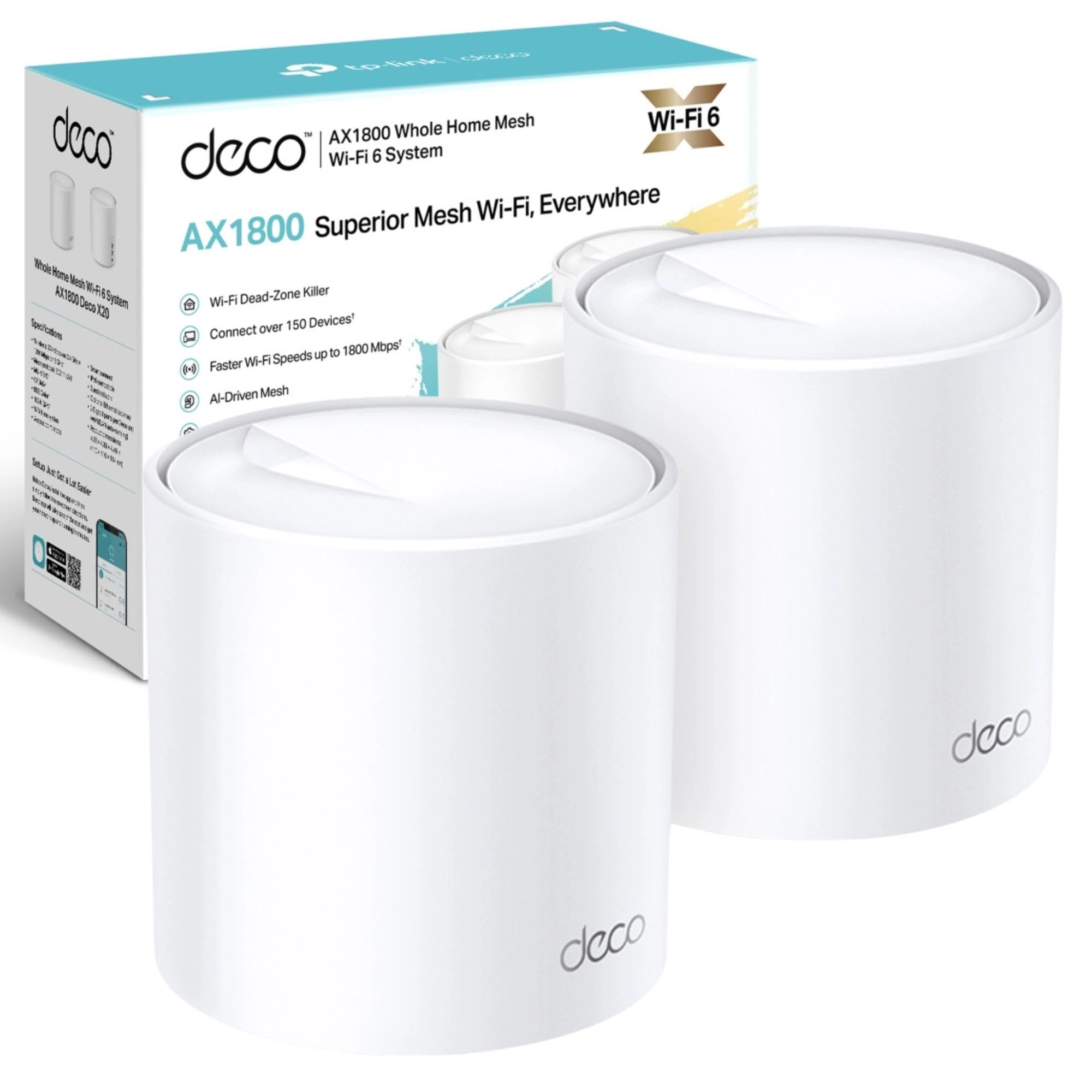 Deco X20 - Wi-Fi 6 2 piece(s)