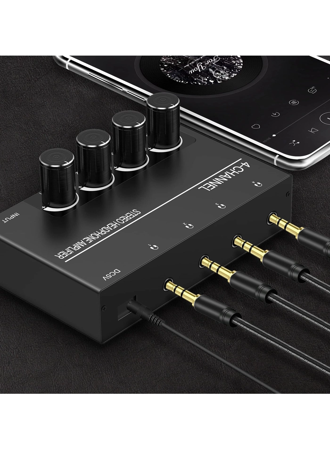4 Channel Headphone Amplifier