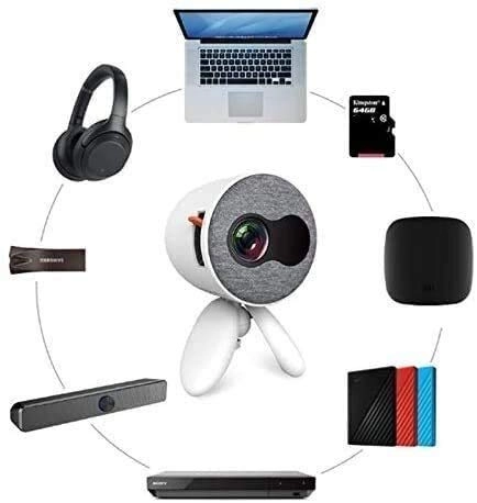 KCLQTK Mini portable business projector