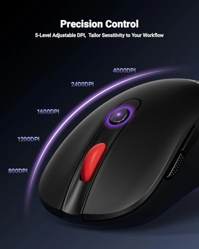 MW17 Slim Mini Cordless Mouse - USB