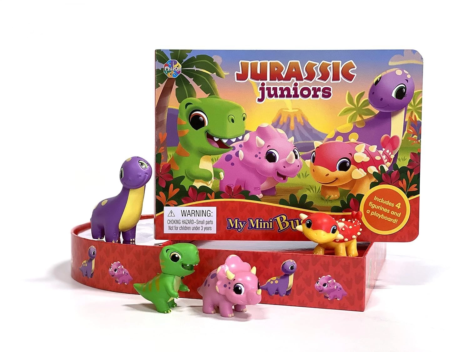 Jurassic Juniors My Mini Busy Books - 3+ 4 pieces