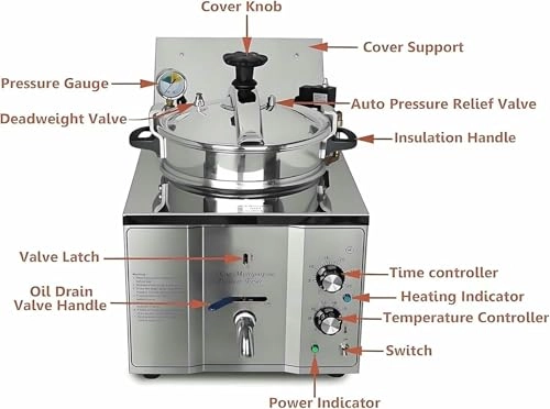 Commercial Pressure Fryer OJHGRDFV-009