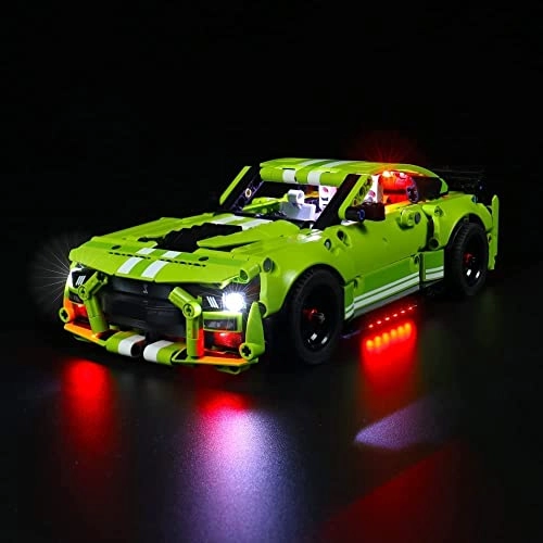 LED Lighting Kit for LEGO Technic Ford Mustang Shelby GT500 - Copper 1 5V