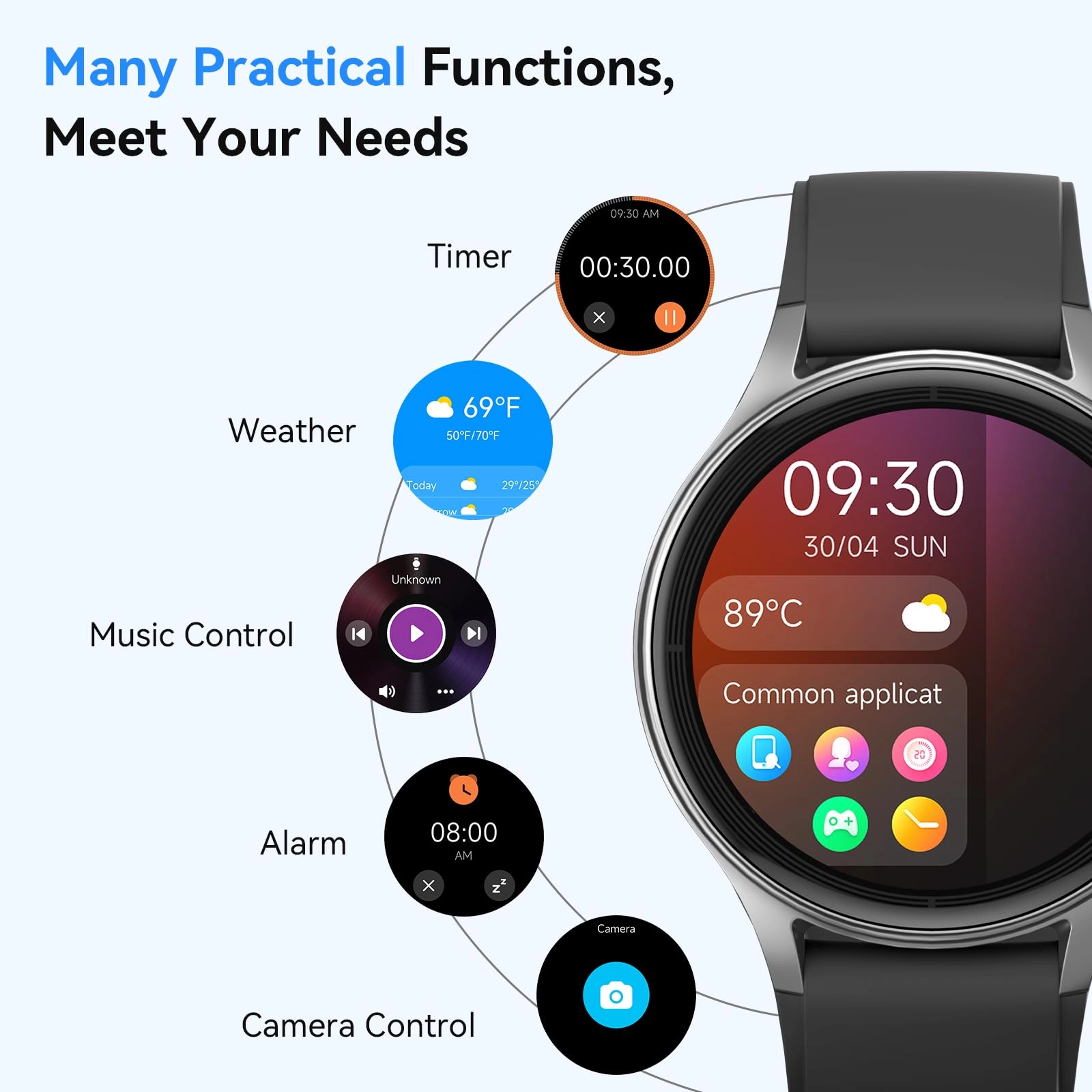 Smartwatch - 1.32"
