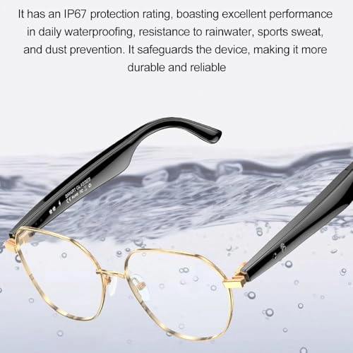 AI Translation Glasses - Real Time Subtitles 163 Languages Anti Blue Light