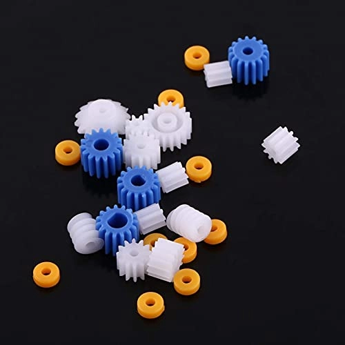 Plastic Spindle Worm Gear & Sleeve - 26pcs coreless motors