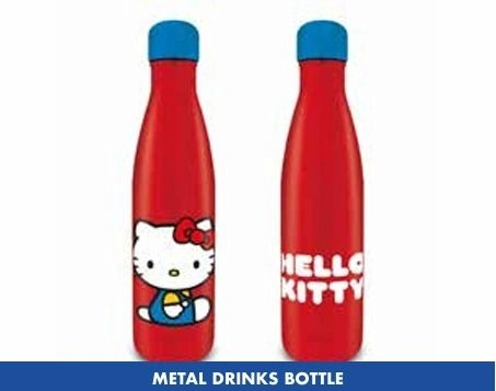 Hello Kitty Sitting Pretty Metal Drinks Bottle