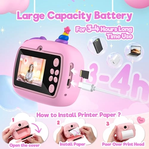 Instant Print Camera