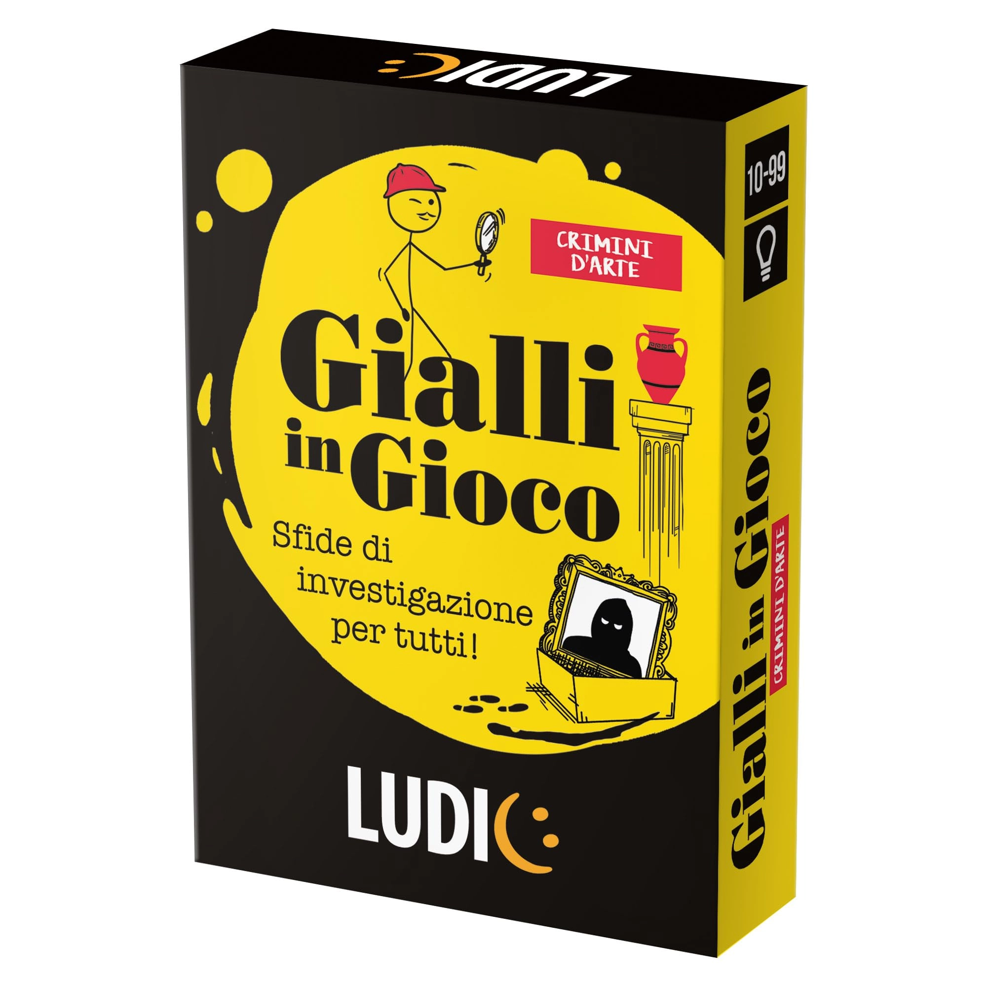 Ludic Yellow in Game Art Crime Challenges - Travel (Italian)