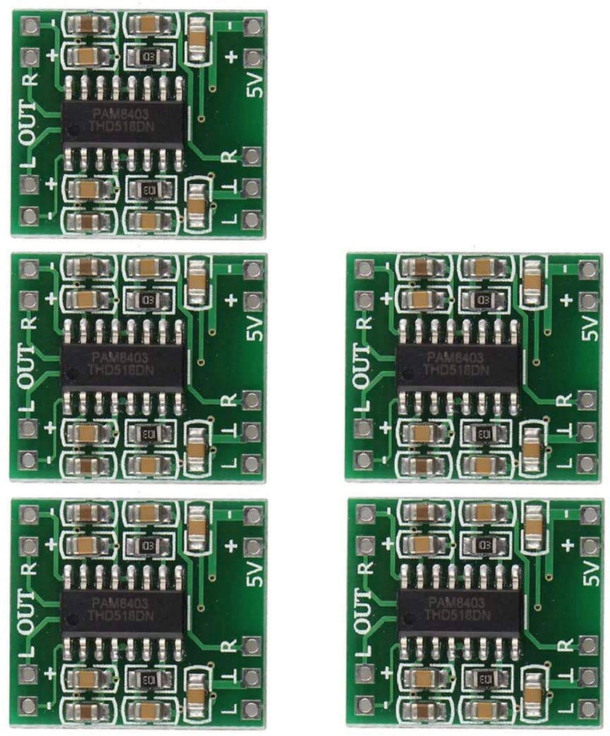 HiLetgo PAM8403 - Class D 2-channel 3W