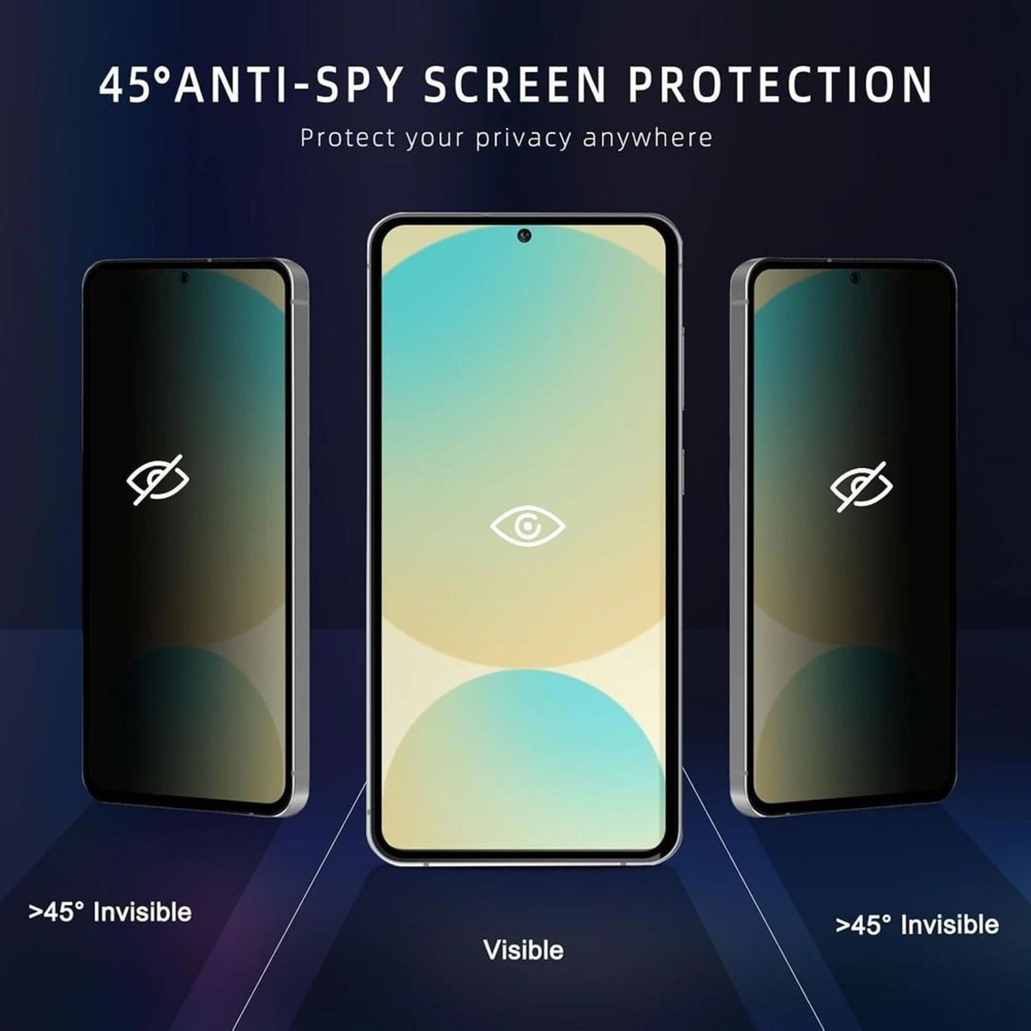 Privacy Screen Protector for Samsung Galaxy S24 FE