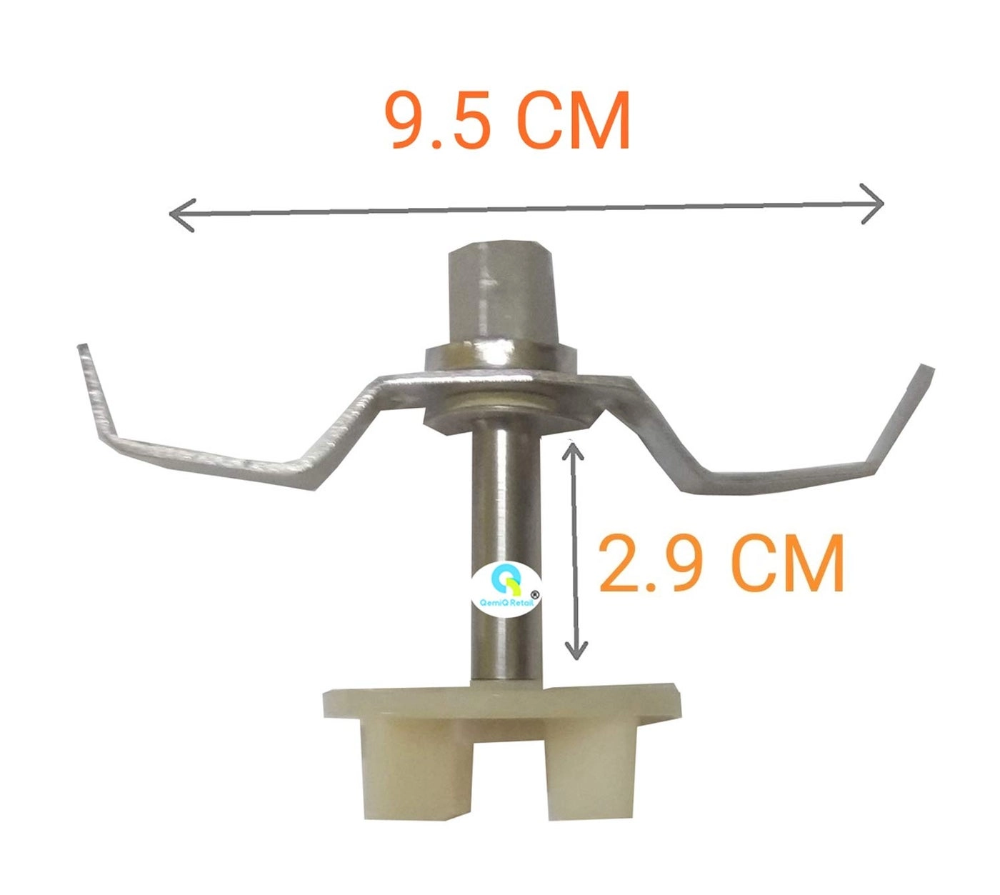 Blade Set with Coupler - stainless steel for Medium(Dry) & Big(Wet) Jars