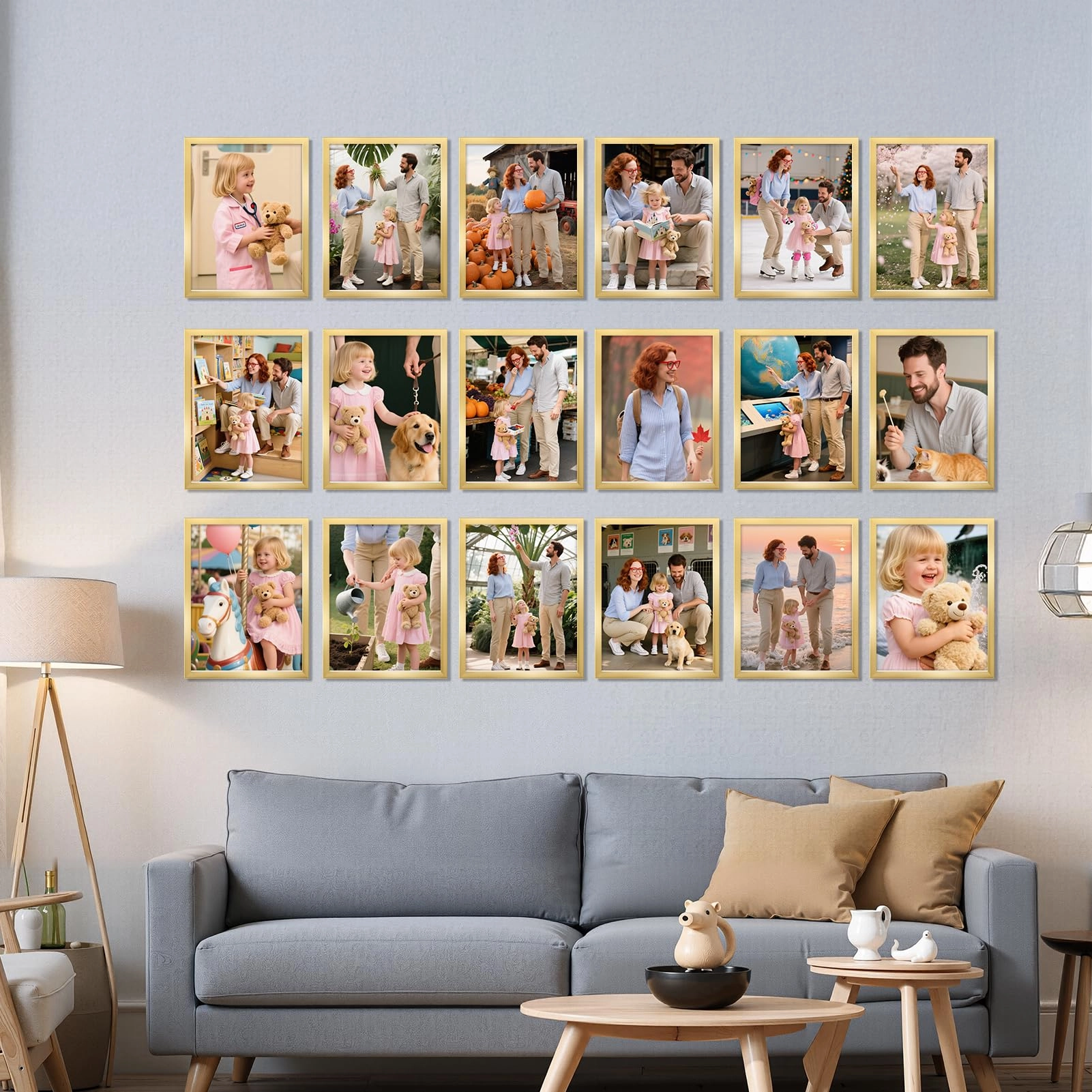 Picture Frame Set - 8.5x11