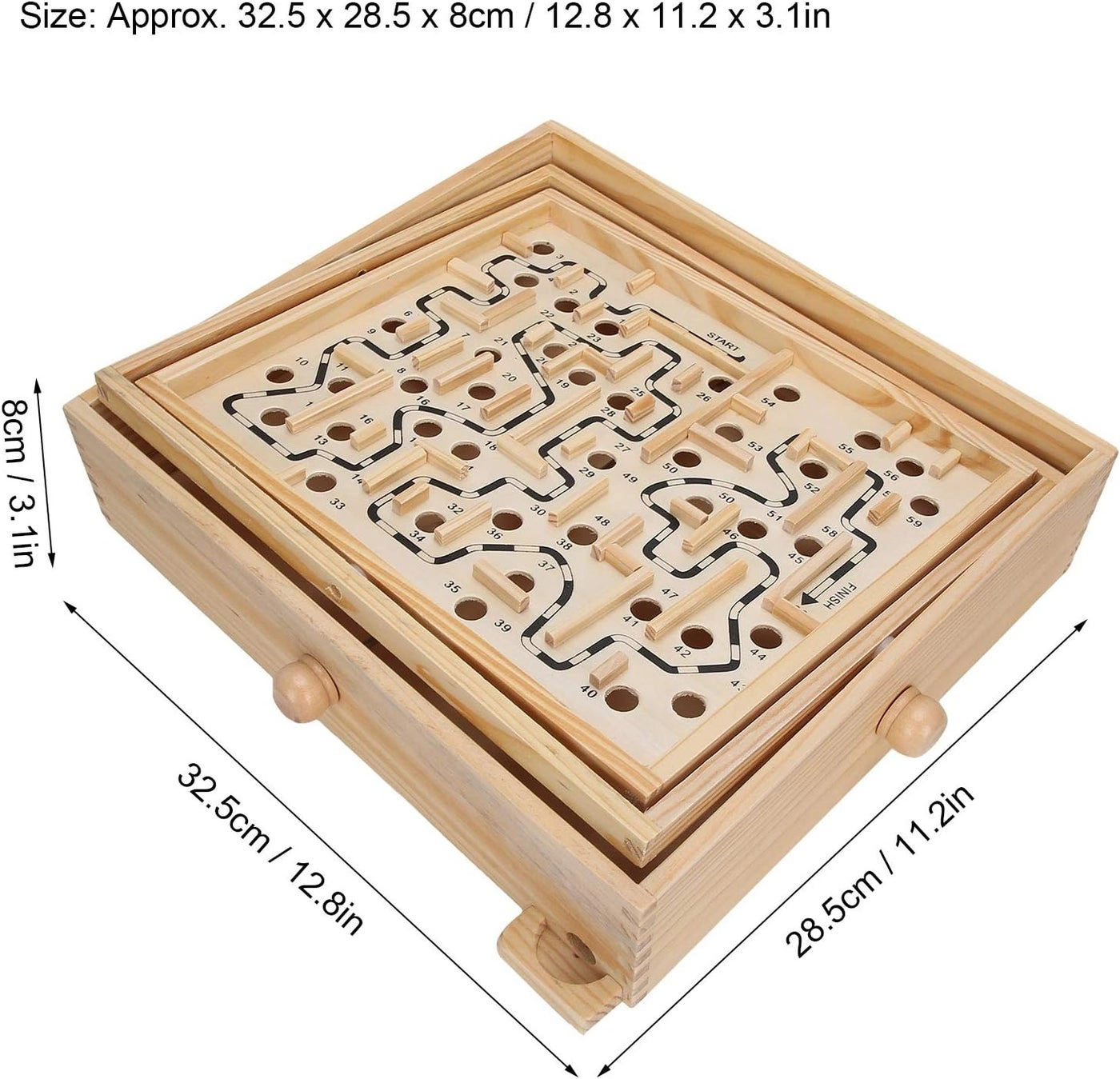 Labyrinth Wooden Puzzle