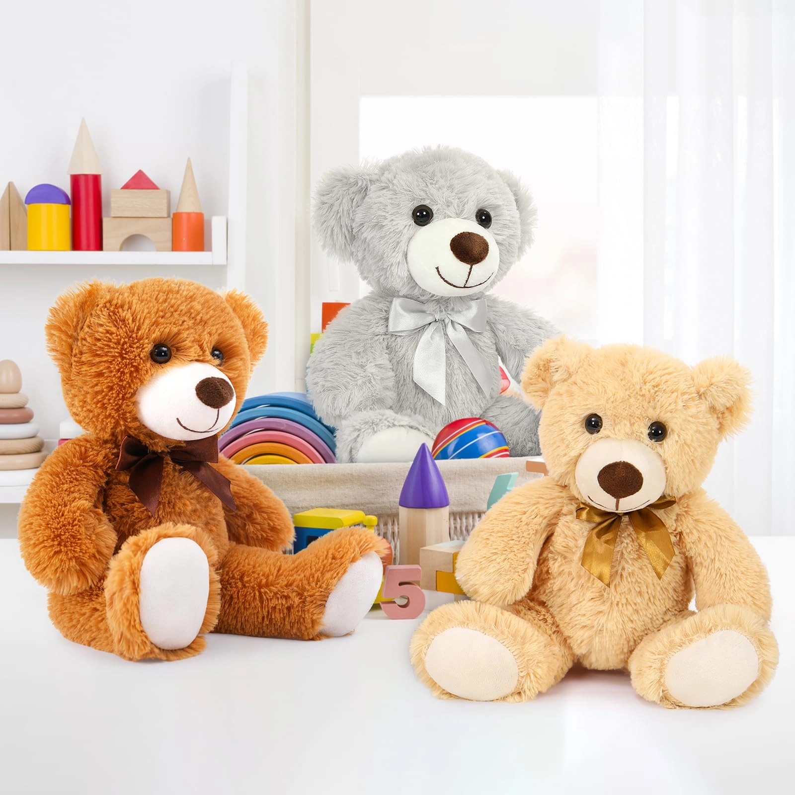 Teddy Bear - 13.5" 3 Count