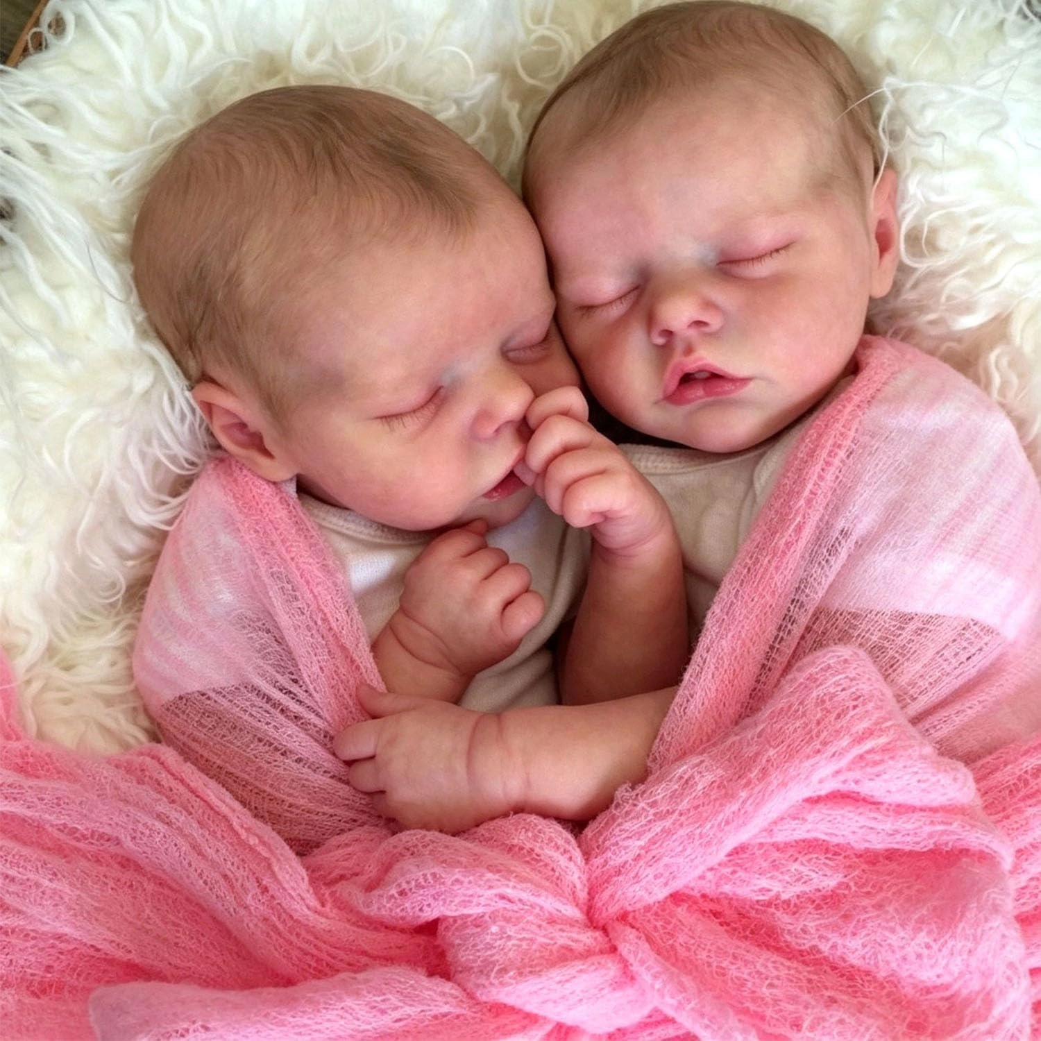 Anano Reborn Baby Doll - 18 inches Full Silicone Vinyl Girl