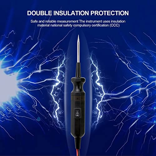 Circuit Tester - 6V-24V + Alligator Clips - 10 Pieces 5 Colors