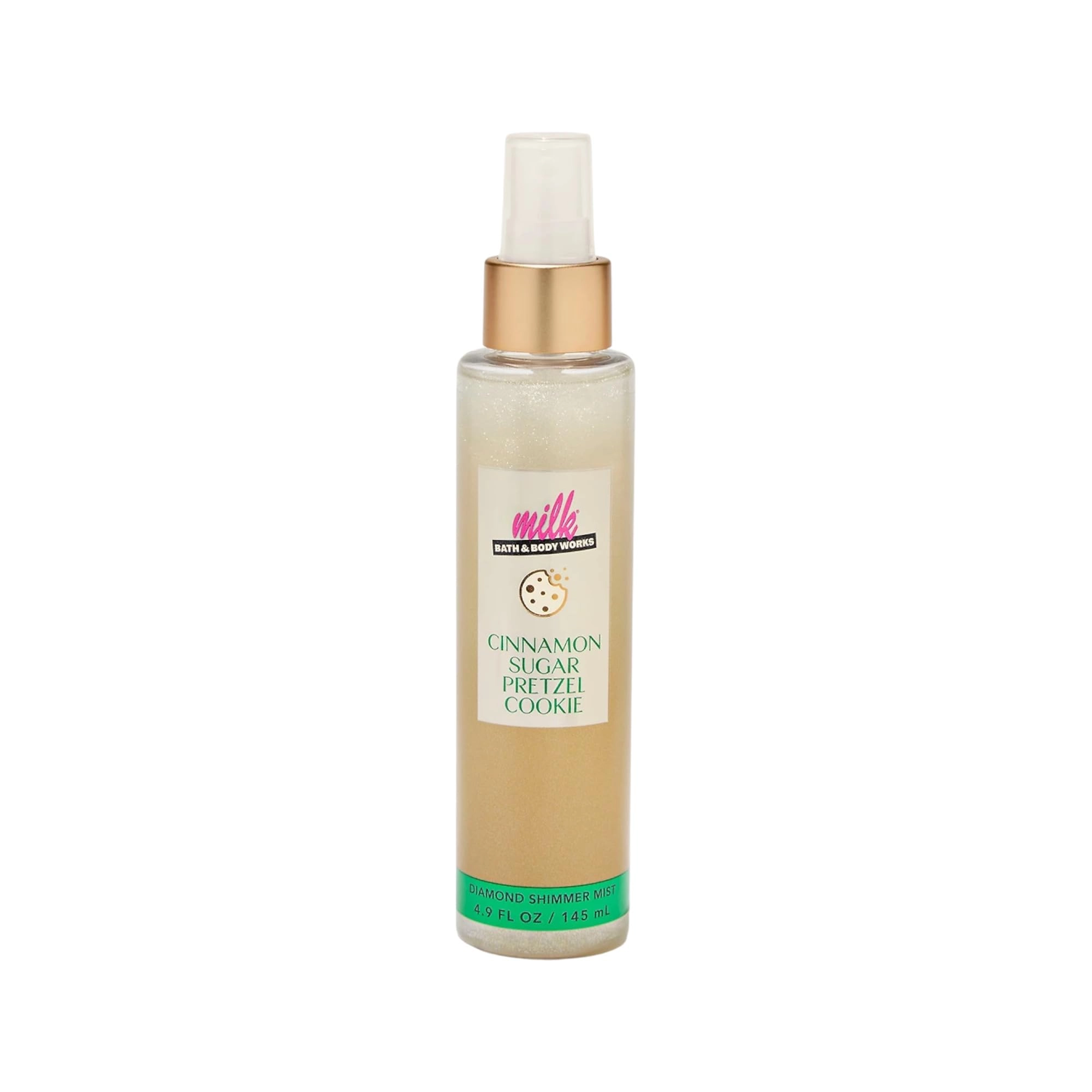 Bath & Body Works Diamond Shimmer Mist - 4.9 fl oz / 146 mL Cereal Milk Soft Serve