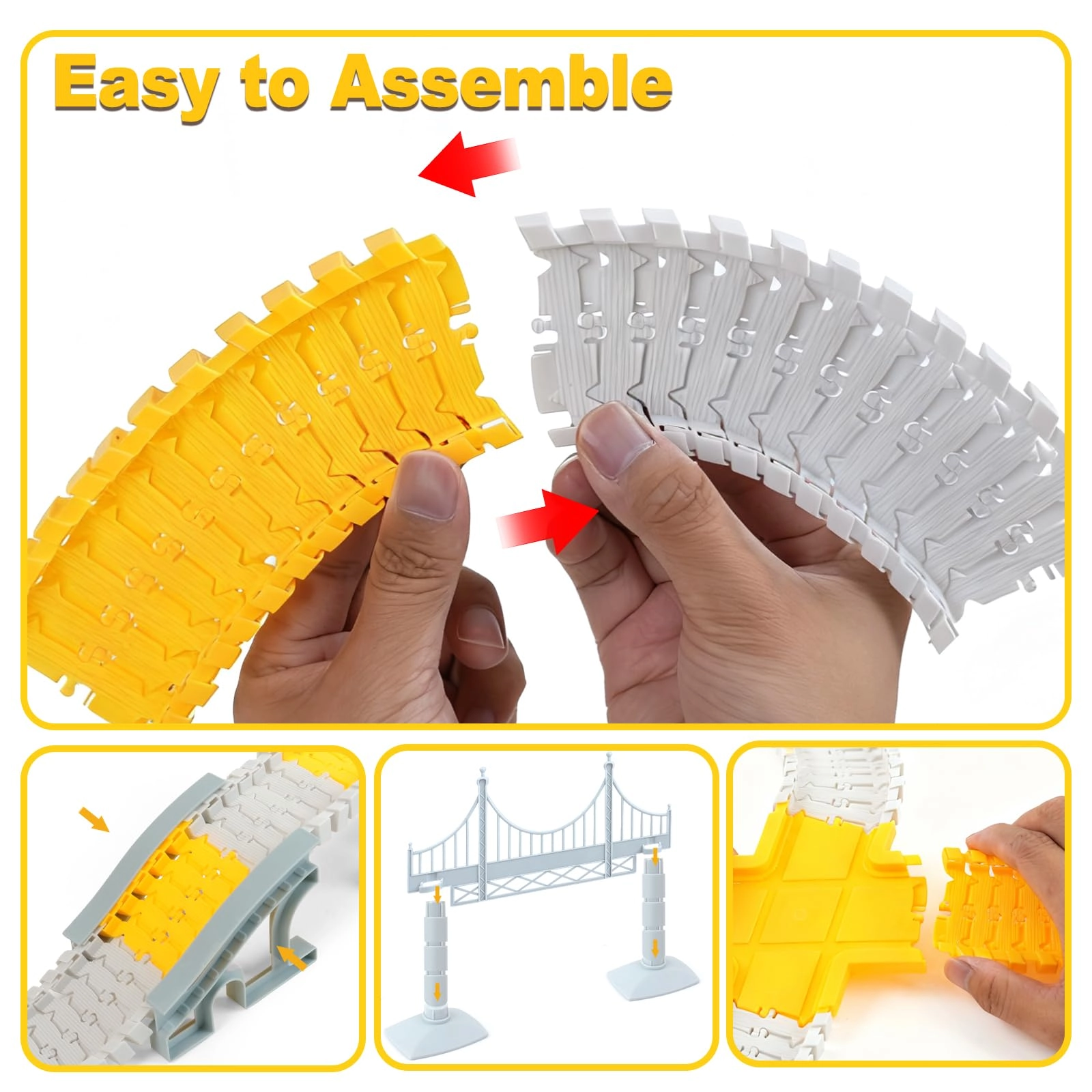 Construction Race Track - dinosaur