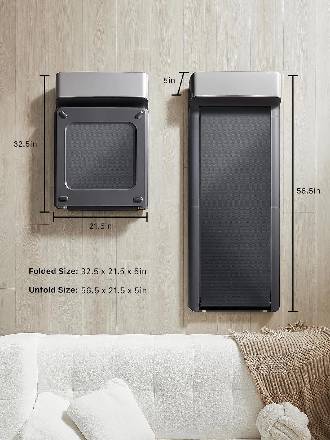 Foldable Walking Pad Treadmill