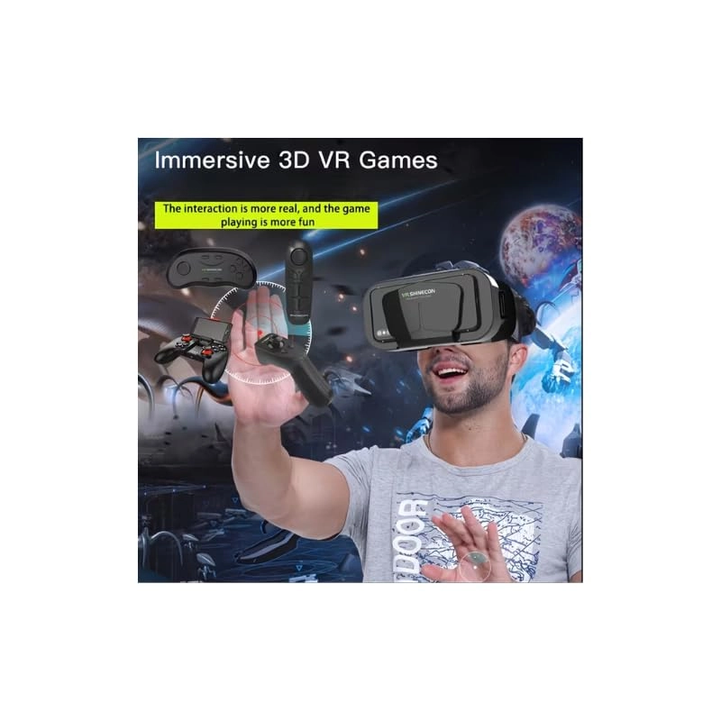 Promass VR Headset - Black 4.7-7.2 inch