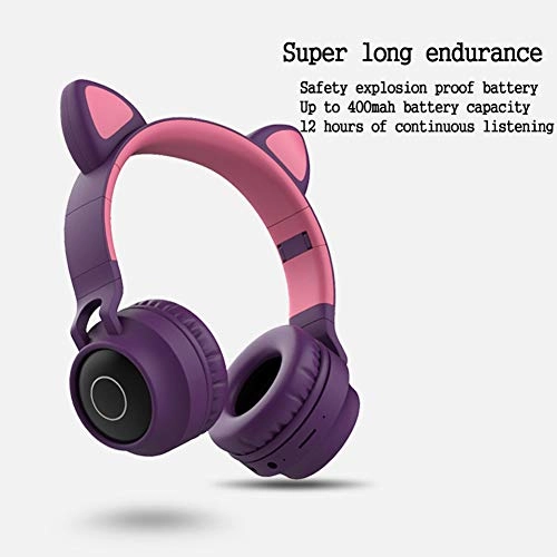 Kids Headphones Cat Ear Wireless Headphone