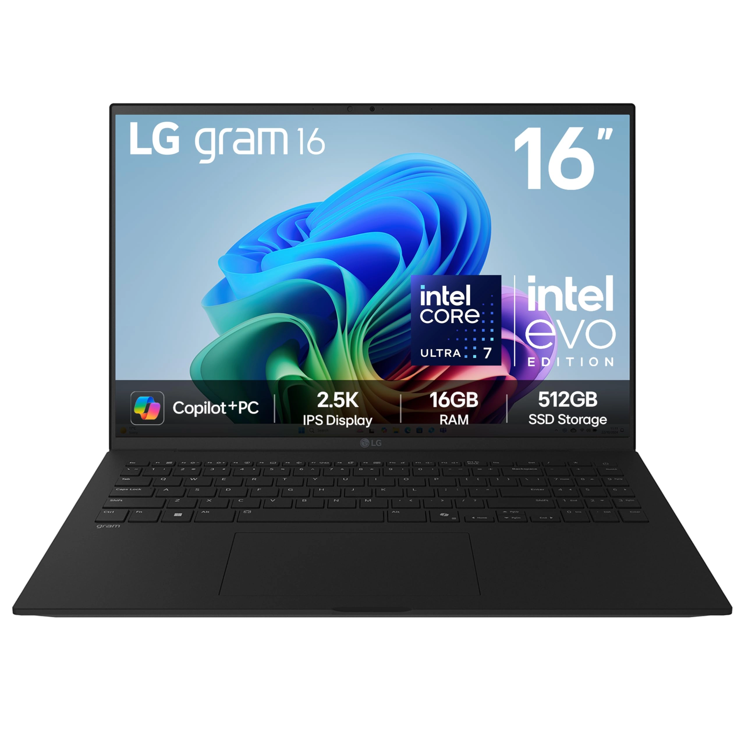 LG gram 16Z90TL - 16'' Core Ultra 7 256V 16GB DDR5 512GB SSD
